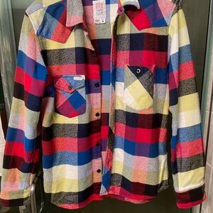Topo Designs Multicolor Plaid Shirt